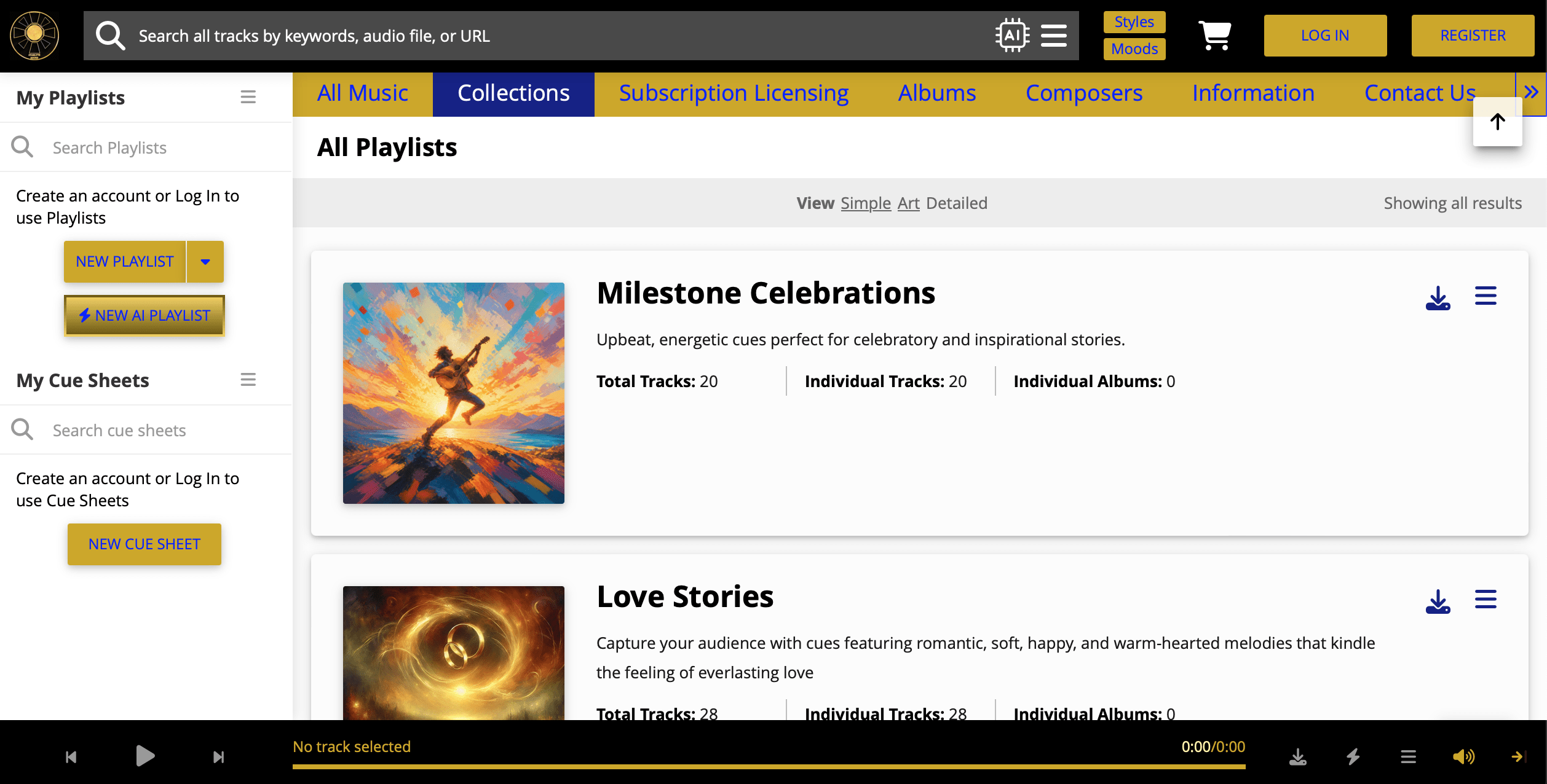 Music Collections - StarLyte Sound