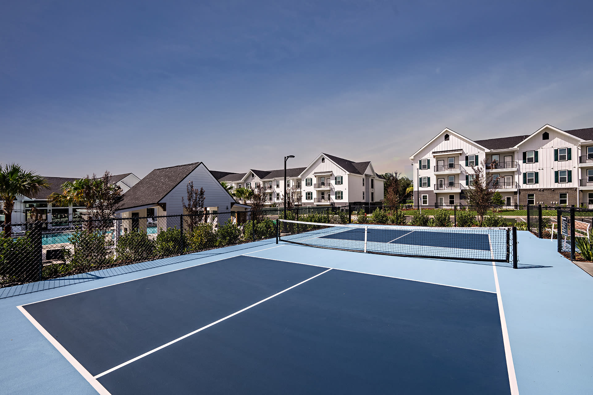 Full Size Pickleball Court