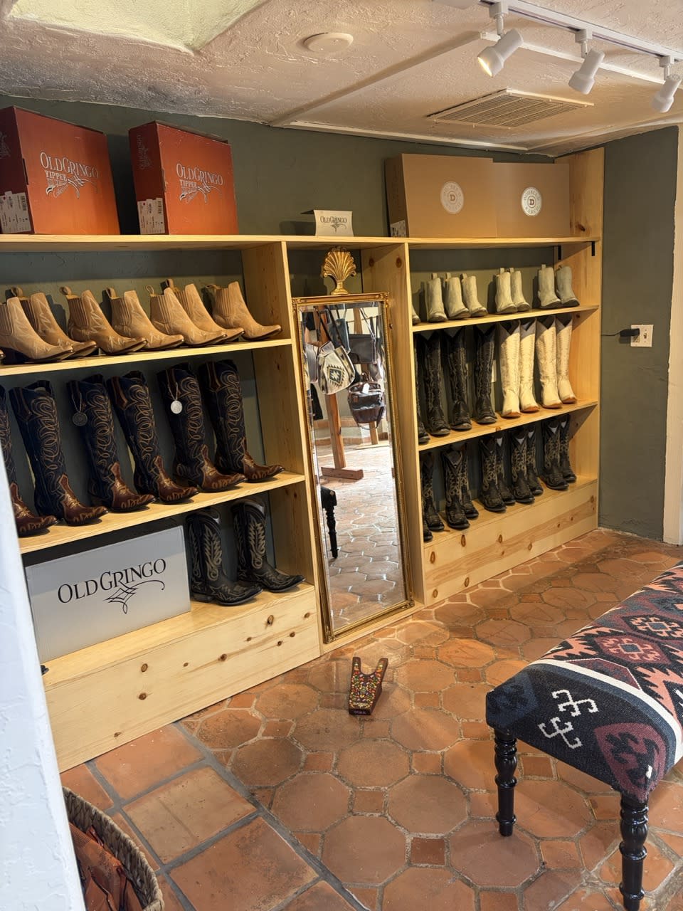 Wall of Boots