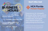 Business After Hours on December 17th hosted by HCA Florida Putnam Hospital