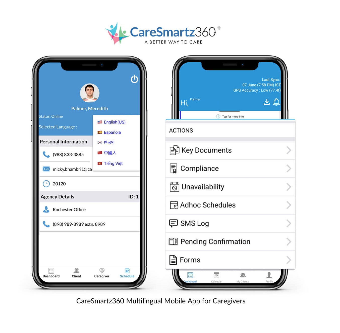 Caregiver Mobile App