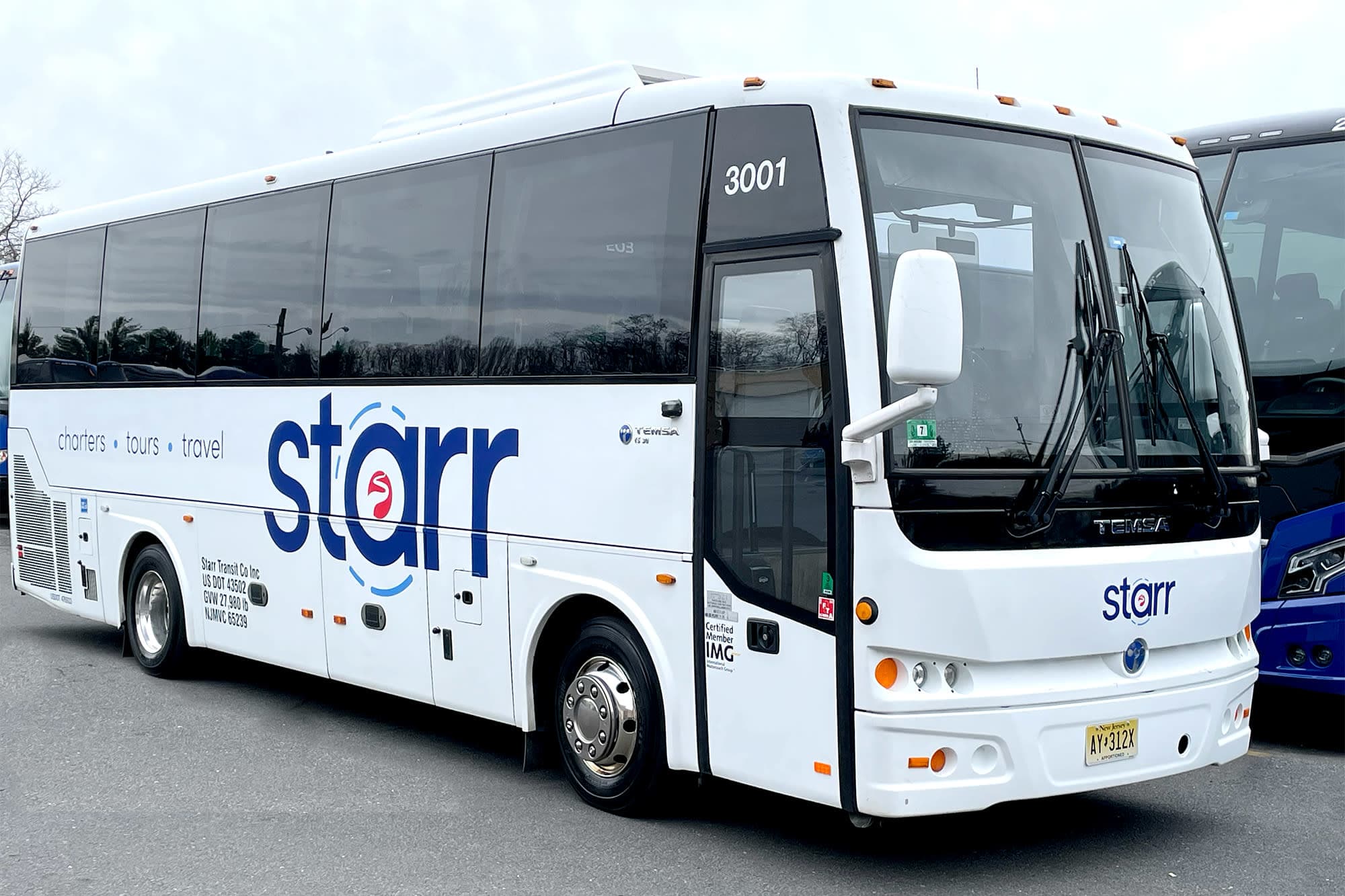 Starr Bus Charter & Tours 34-Passenger Mini Motorcoach