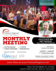 Flyer for the Fulshear Regional Chamber for Commerce Monthly Meeting featuring Texas State Representative Matt Morgan