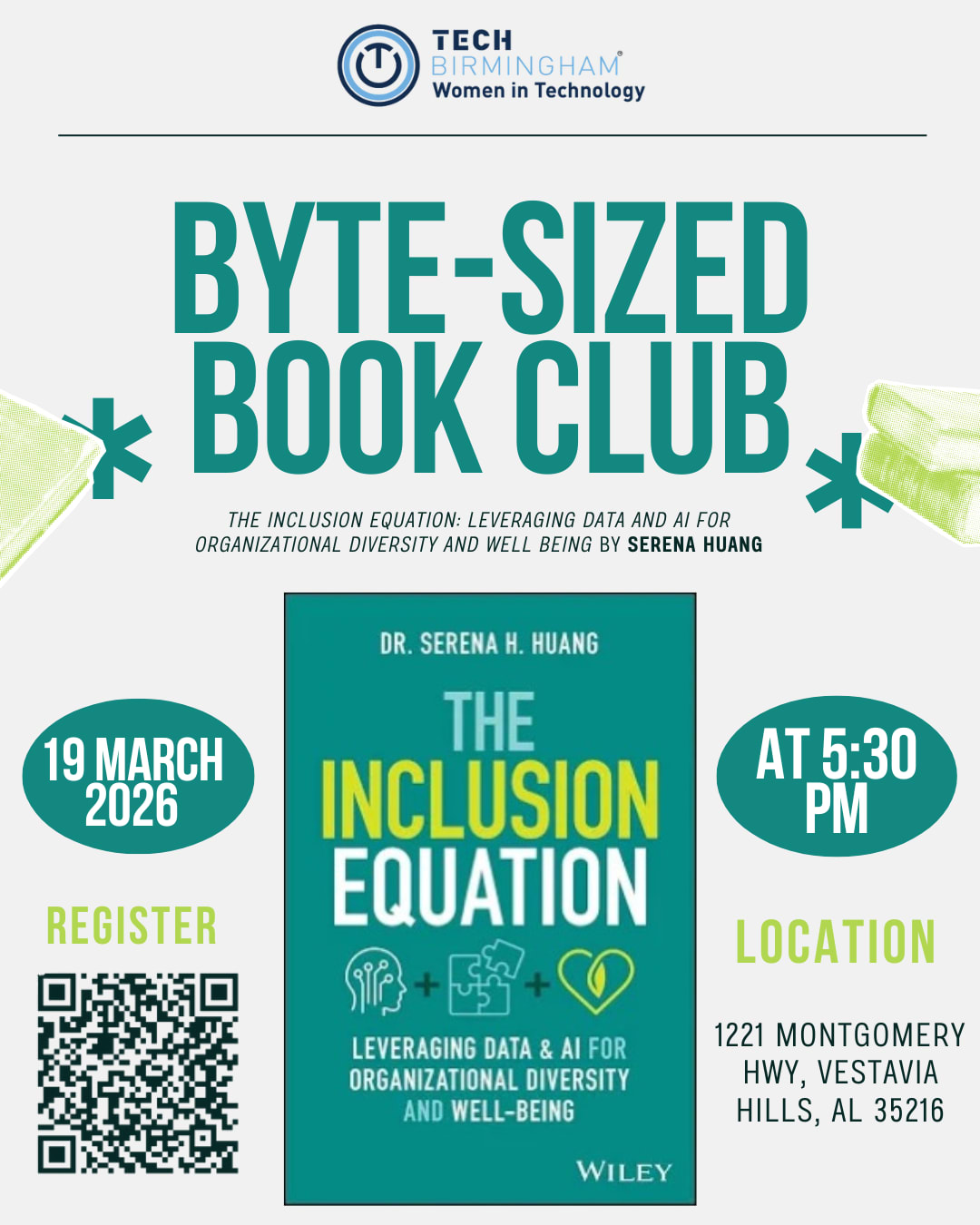 Byte Size Book Club Flyer
