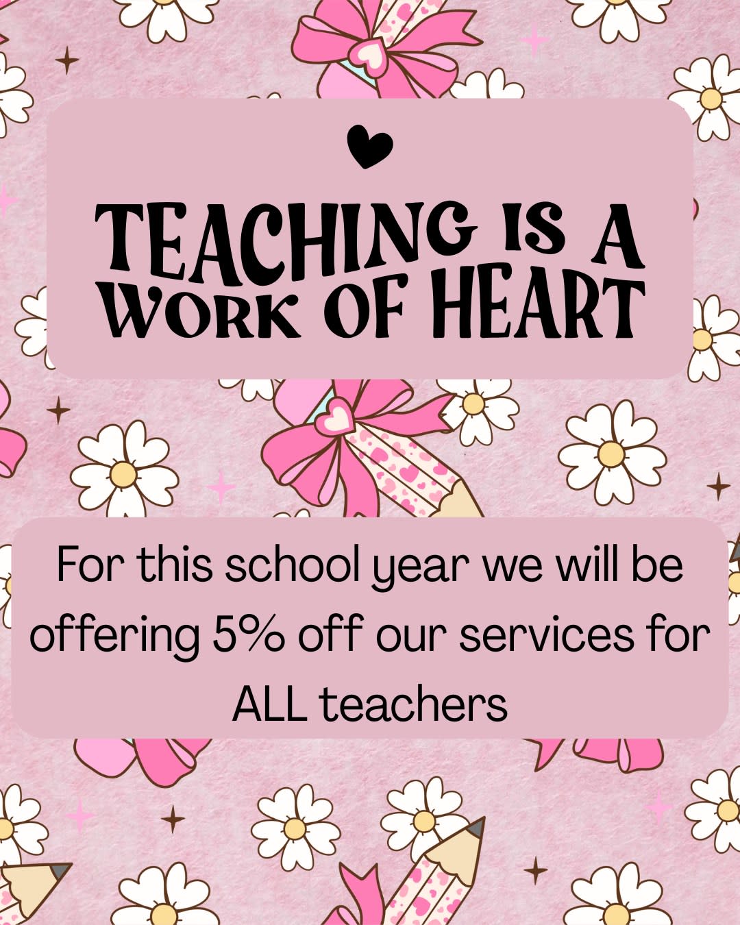 Teaching is a Work of Heart