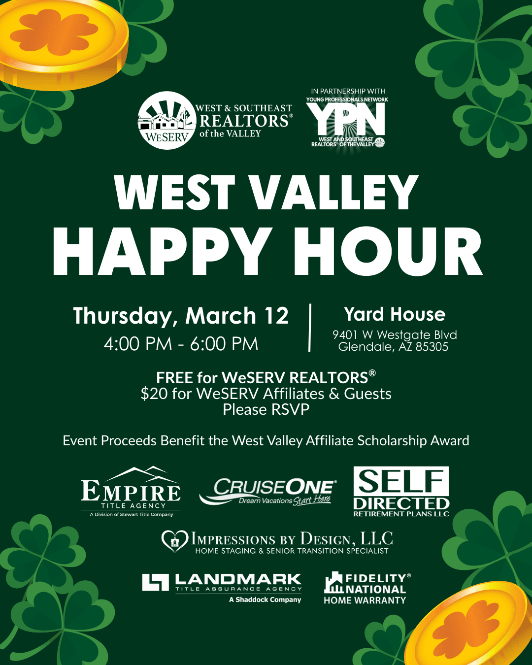 Join Us for Happy Hour!