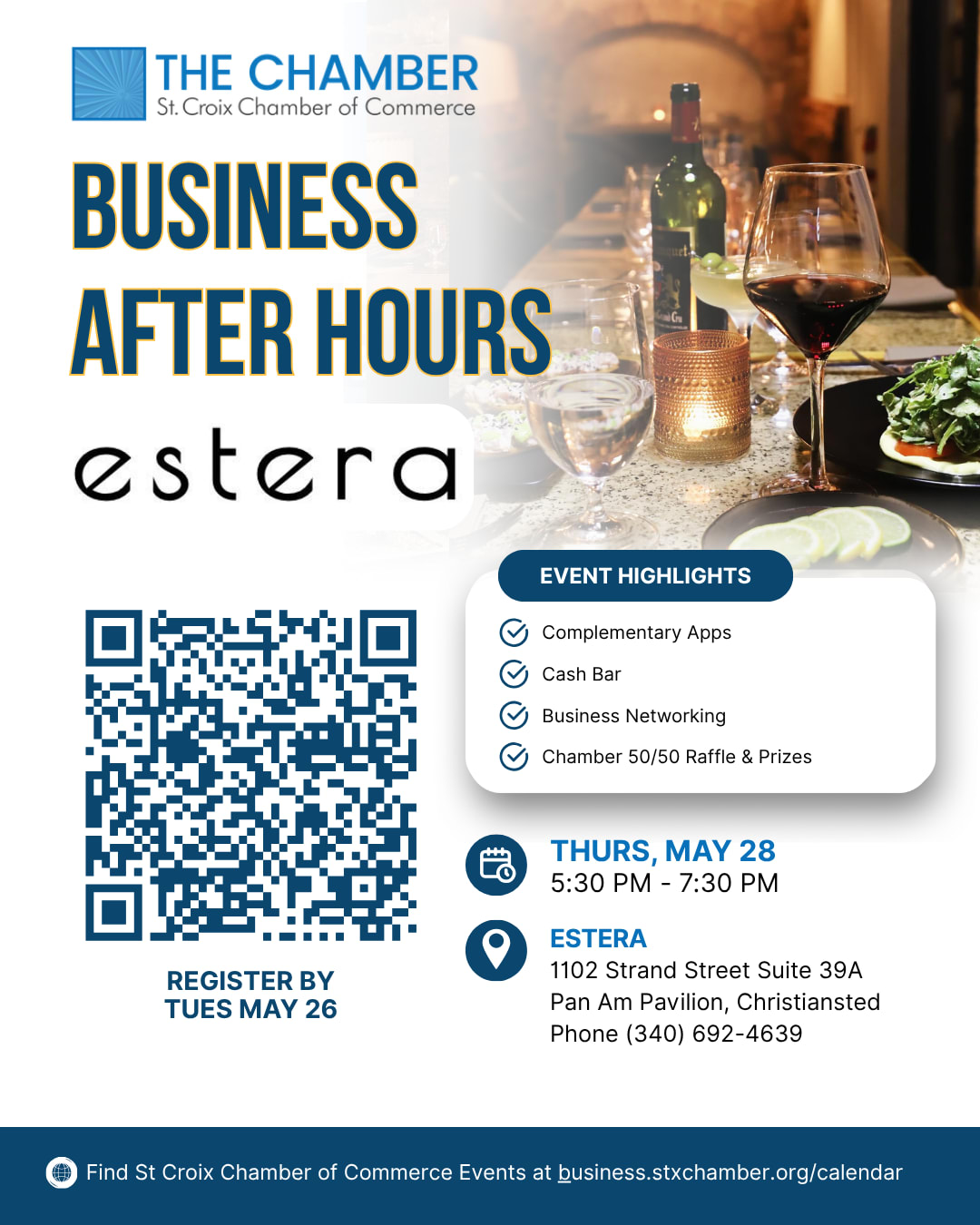 Business After Hours at Estera May 28, 2026