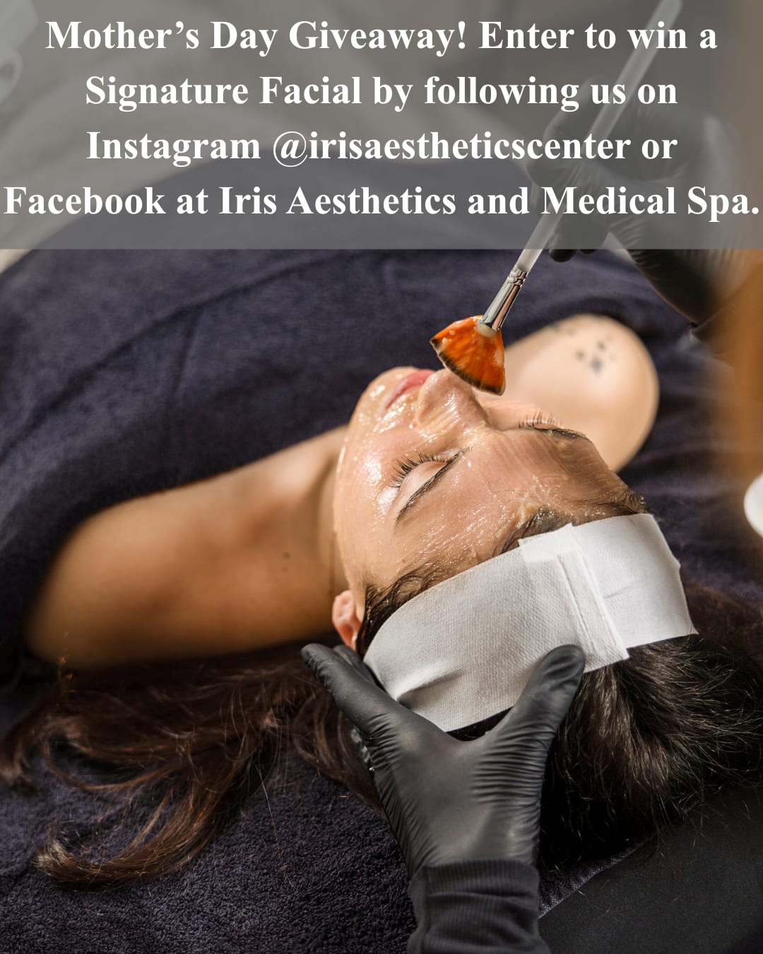 Women getting facial