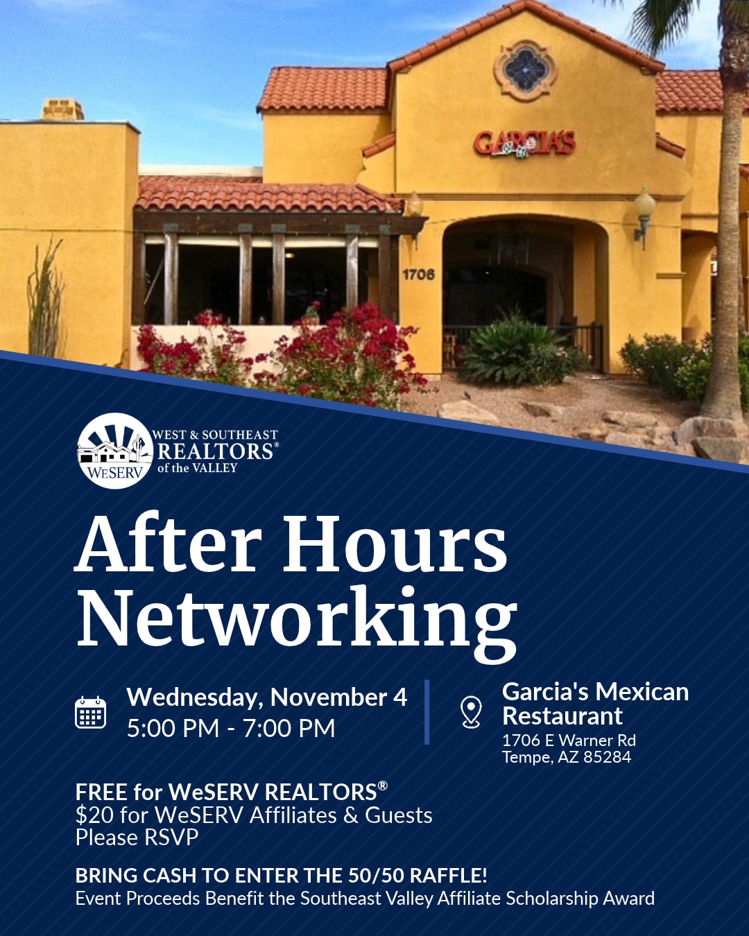 Hosted by WeSERV Southeast Valley Affiliates