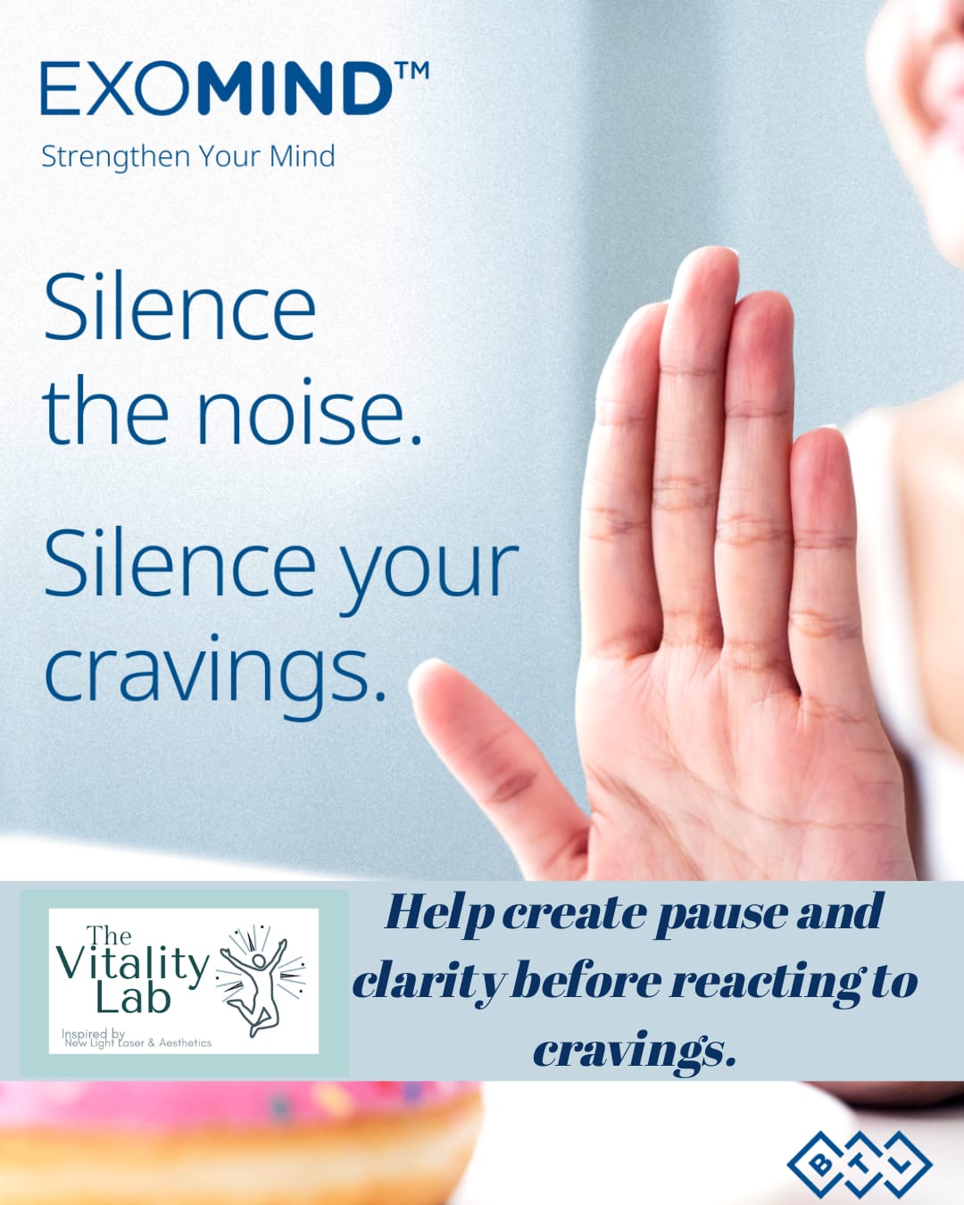 ExoMind works on the DLPFC, an area involved in emotional regulation, decision-making, and self-control.