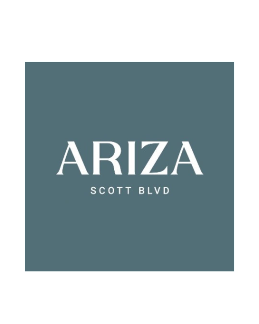 Ariza Scott blvd logo