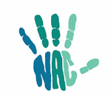 Nevada Autism child's hand in blue and Green logo