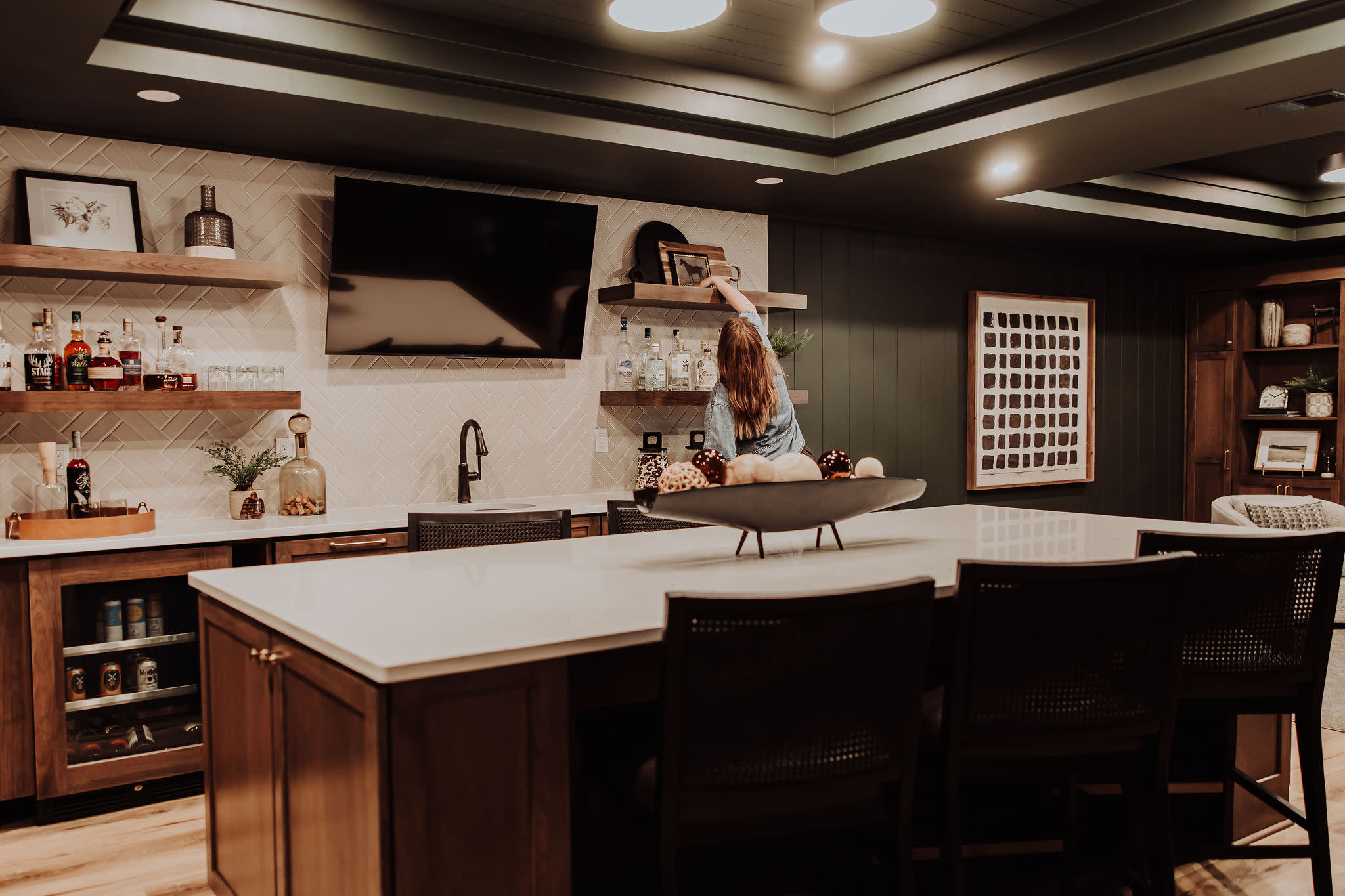 Enza Design Studio - Basement Renovation