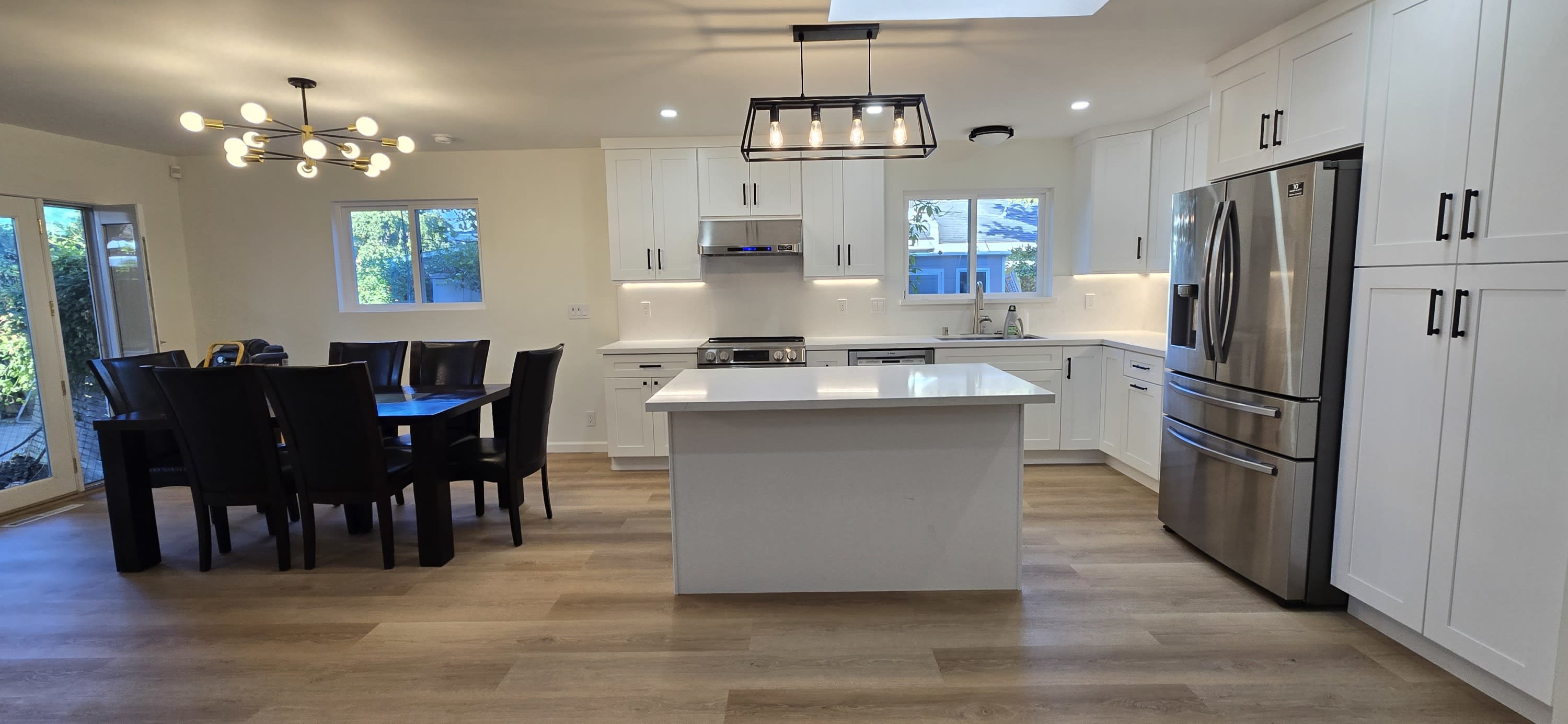 Kitchen Relocation & Remodel in Santa Clara by Lions Gate Remodeling