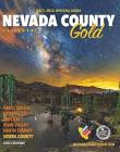 Nevada County Gold magazine with night sky and foothills with sunset