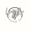 Lyric Rose Theatre Co logo with vintage style metal microphone and a stylized rose with a circle frame