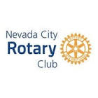 Nevada City Rotary Club logo with gear