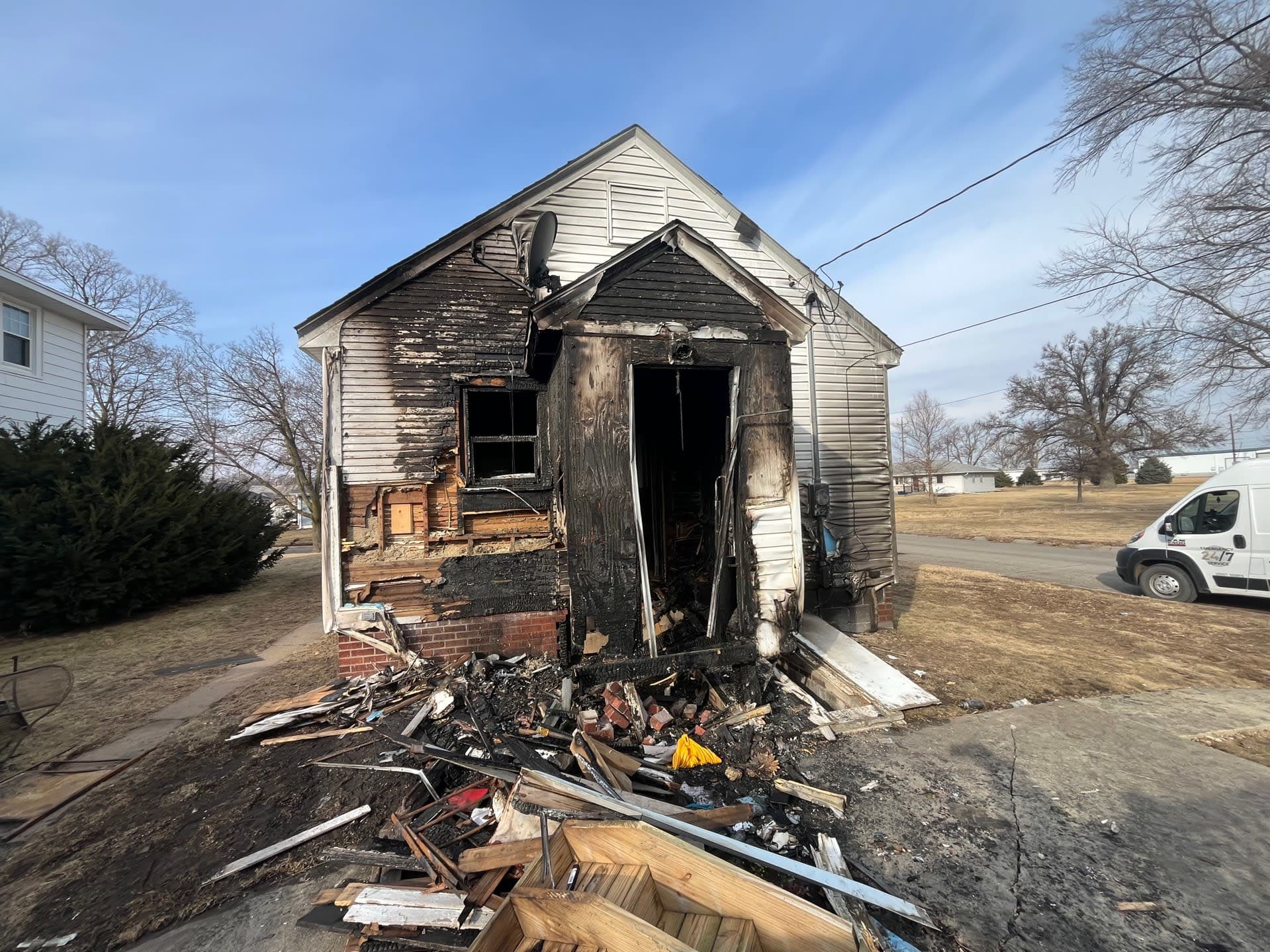 fire damage clean up and restoration Paul Davis Norfolk