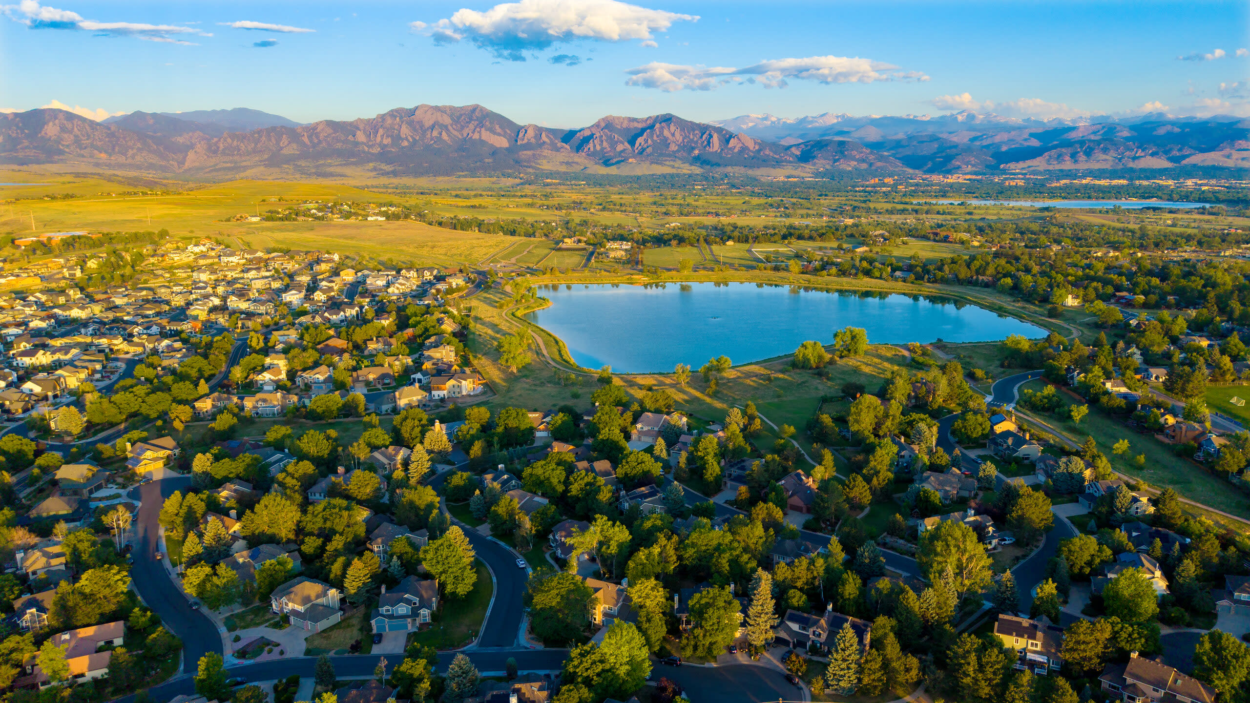 Hillside neighborhood, Louisville, Colorado