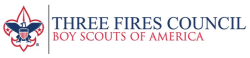 Boy Scouts of America, Three Fire Council Logo