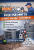 FREE HVAC ESTIMATES & FREE SECOND OPINIONS!