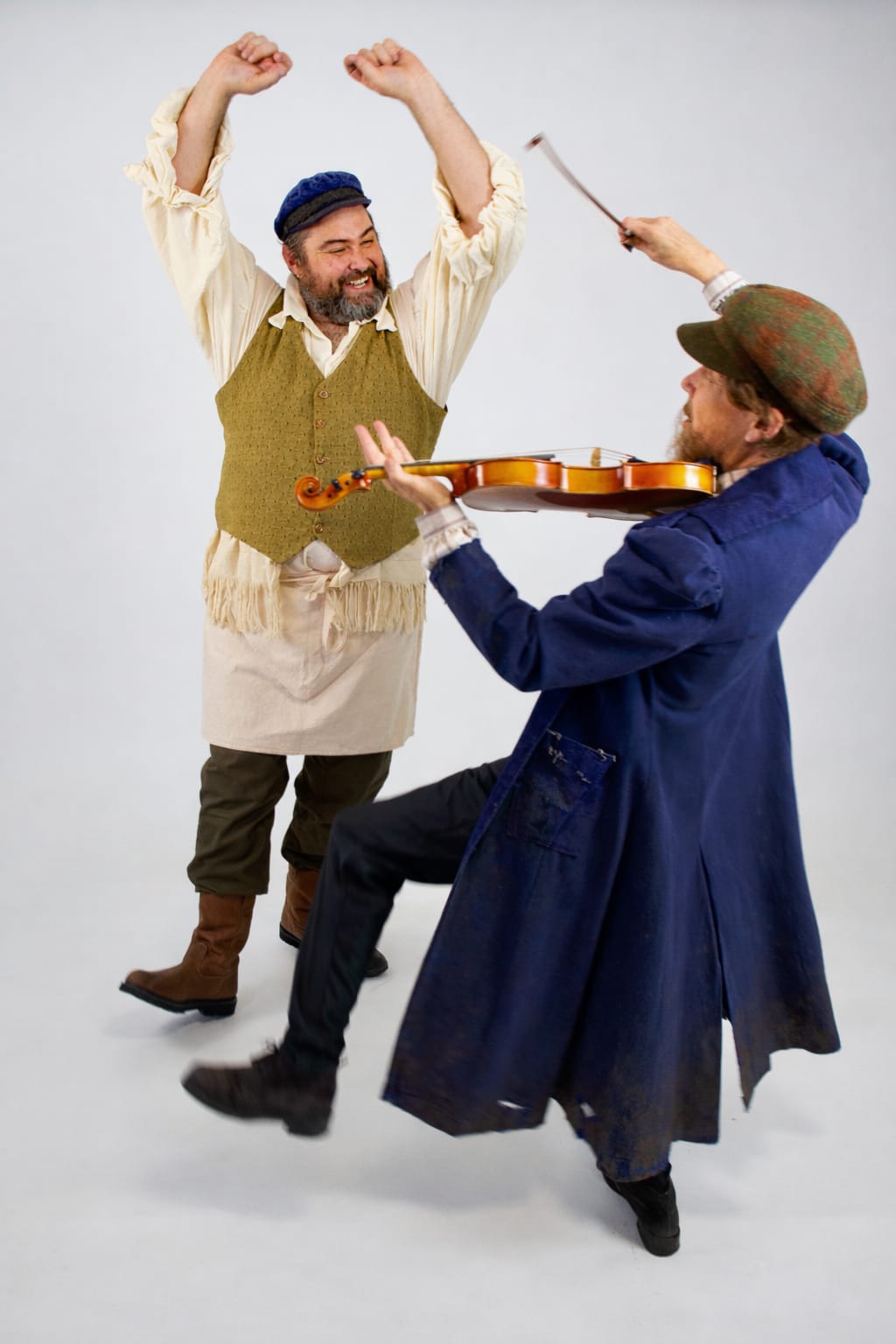 Jerry Lee and Brenda O’Brien in Fiddler on the Roof at Sierra Rep. Photo by Bill Herbert.