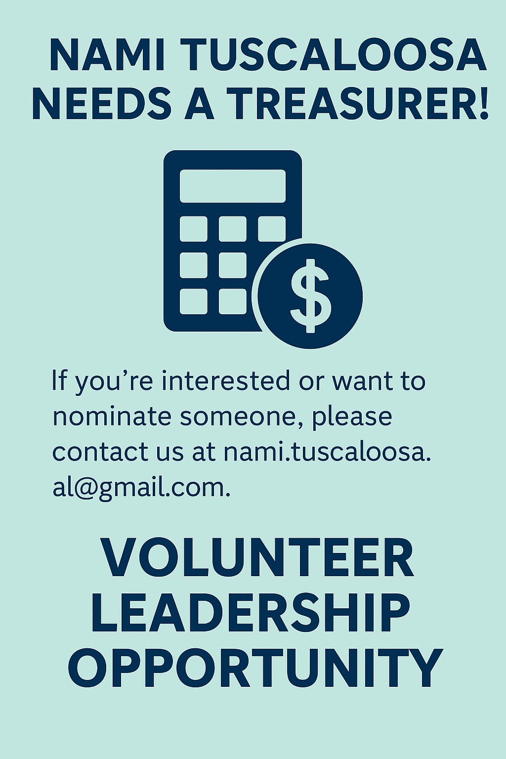 Volunteer Position Available