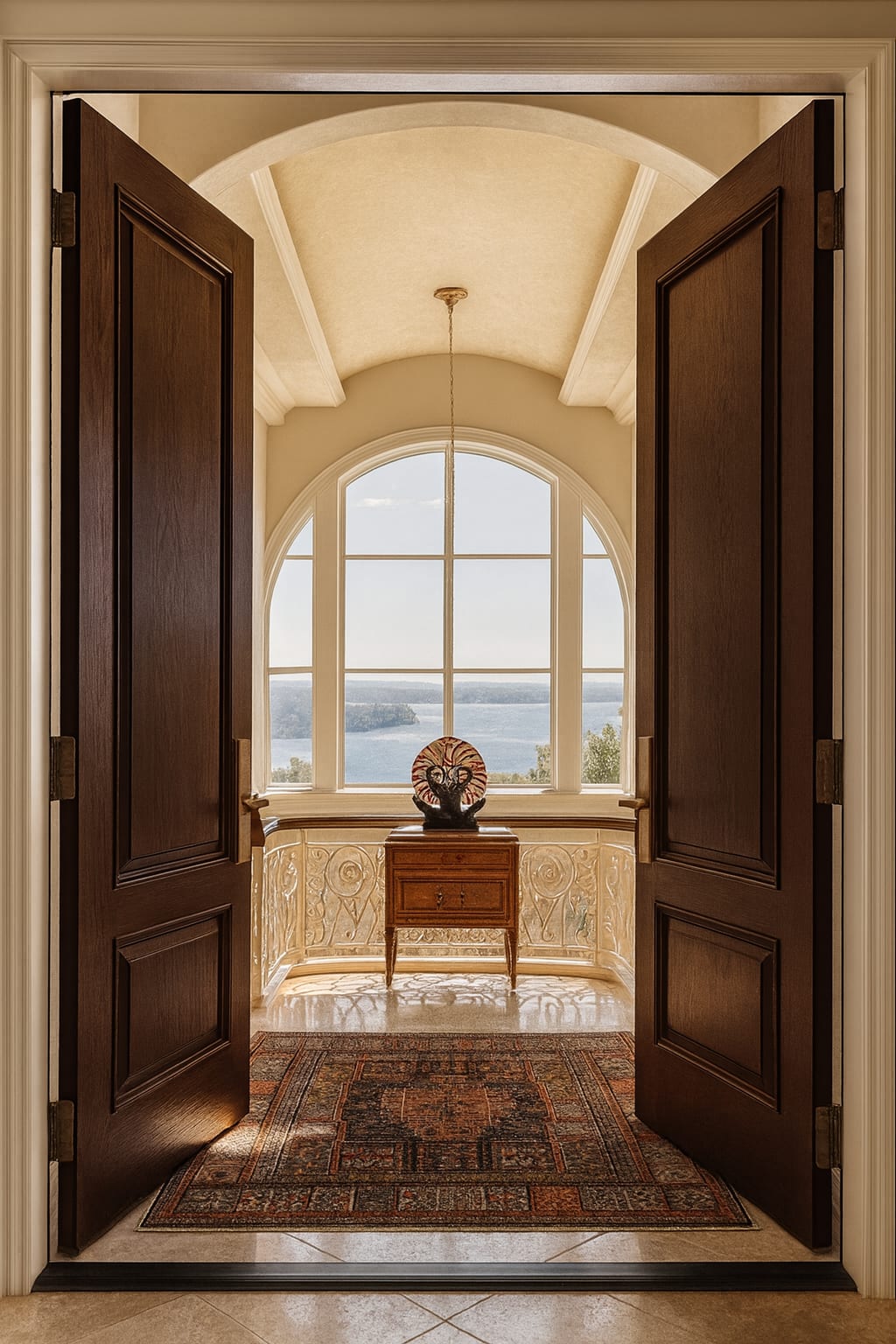 Front Door - Oak Grain Fiberglass