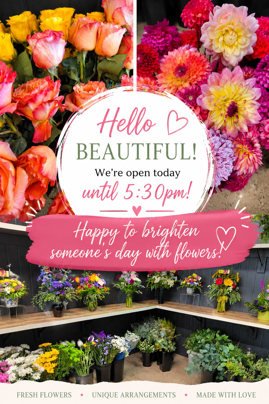Glenda's Lakewood Flowers Hours