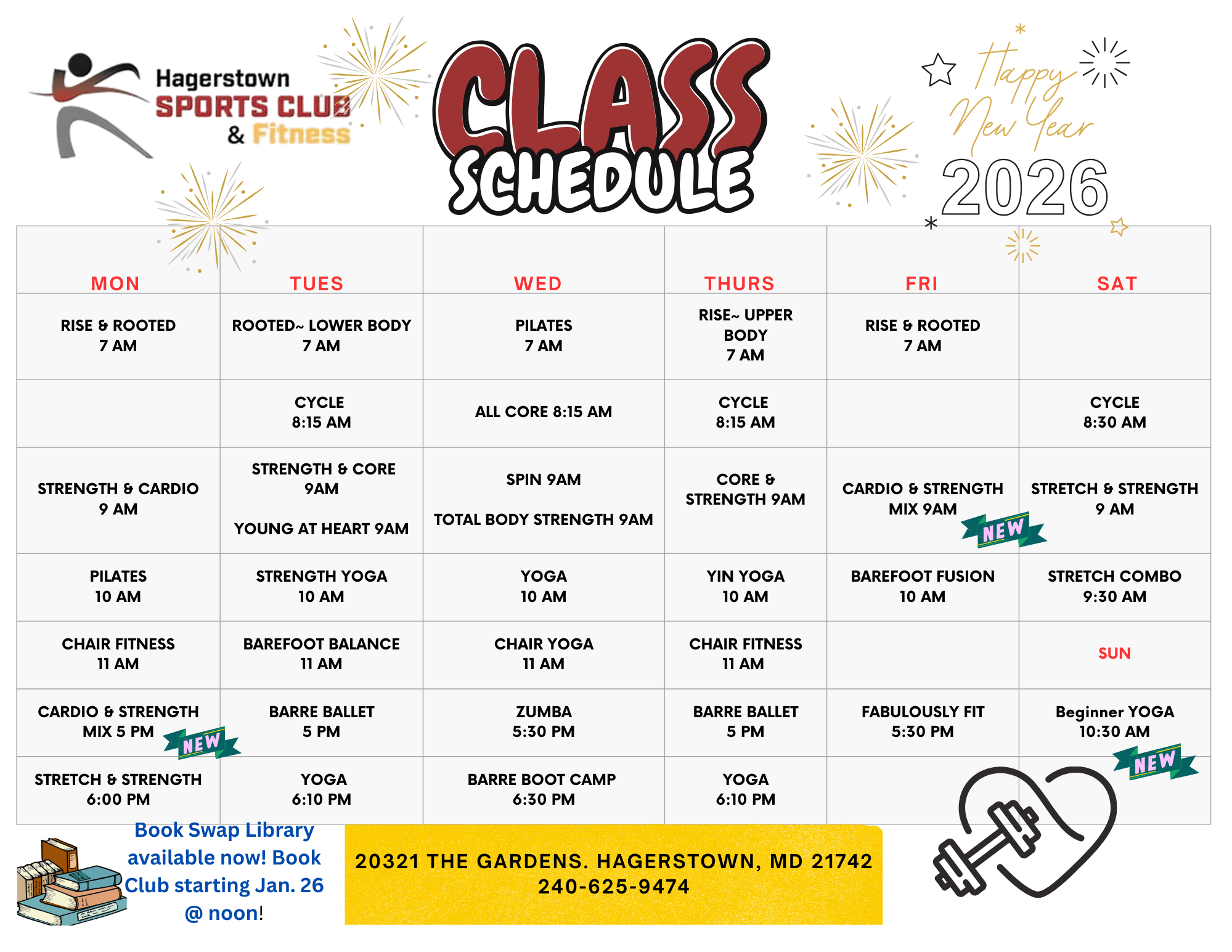 Group Fitness Classes~ There's Something for Everyone!