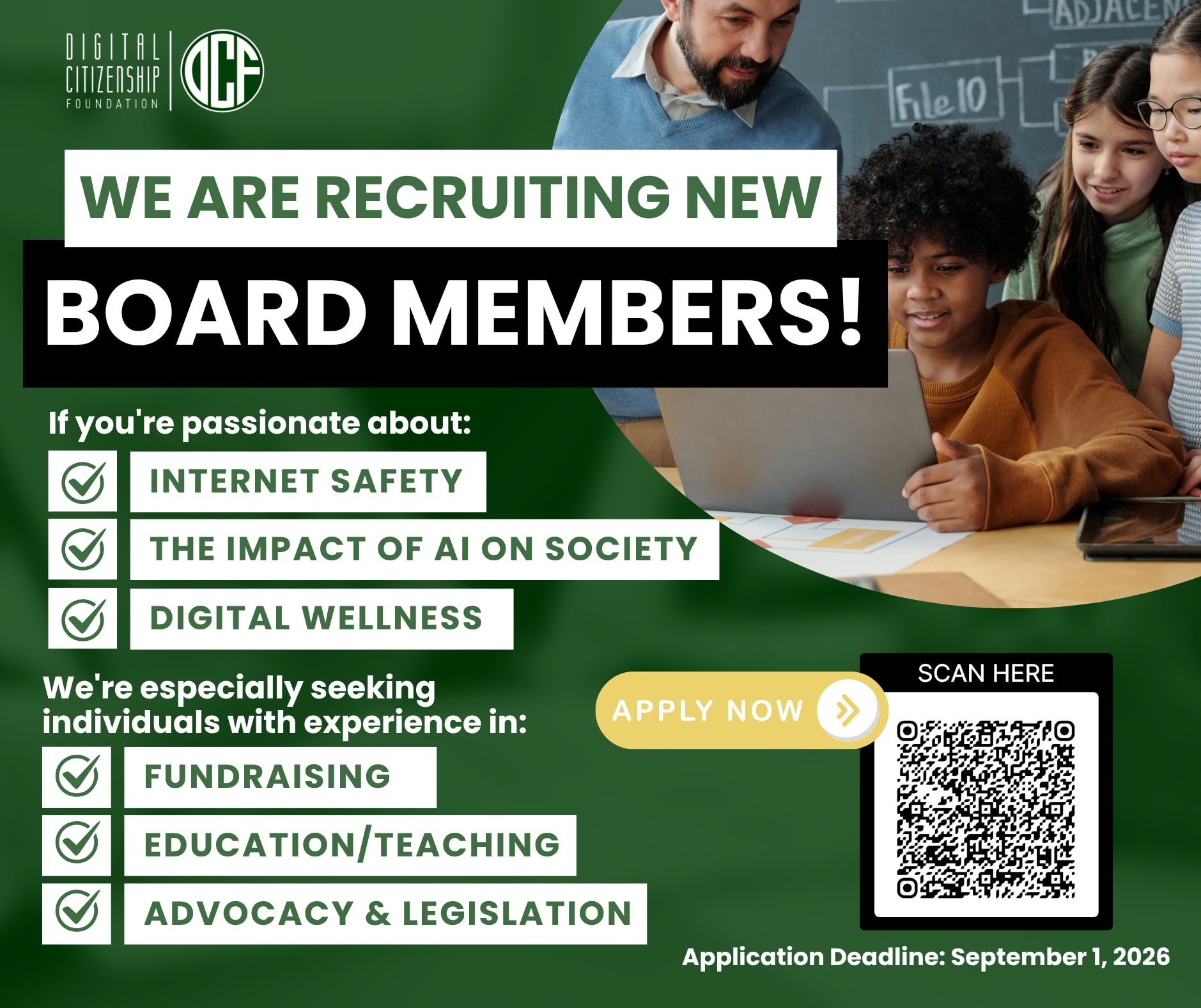 Recruitment ad