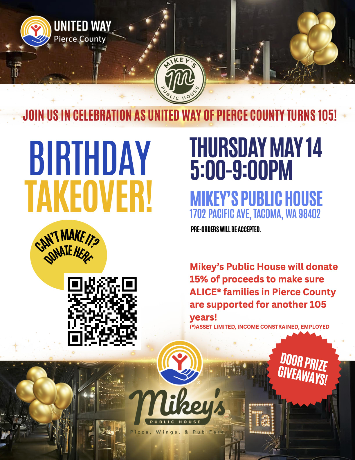 Birthday Takeover