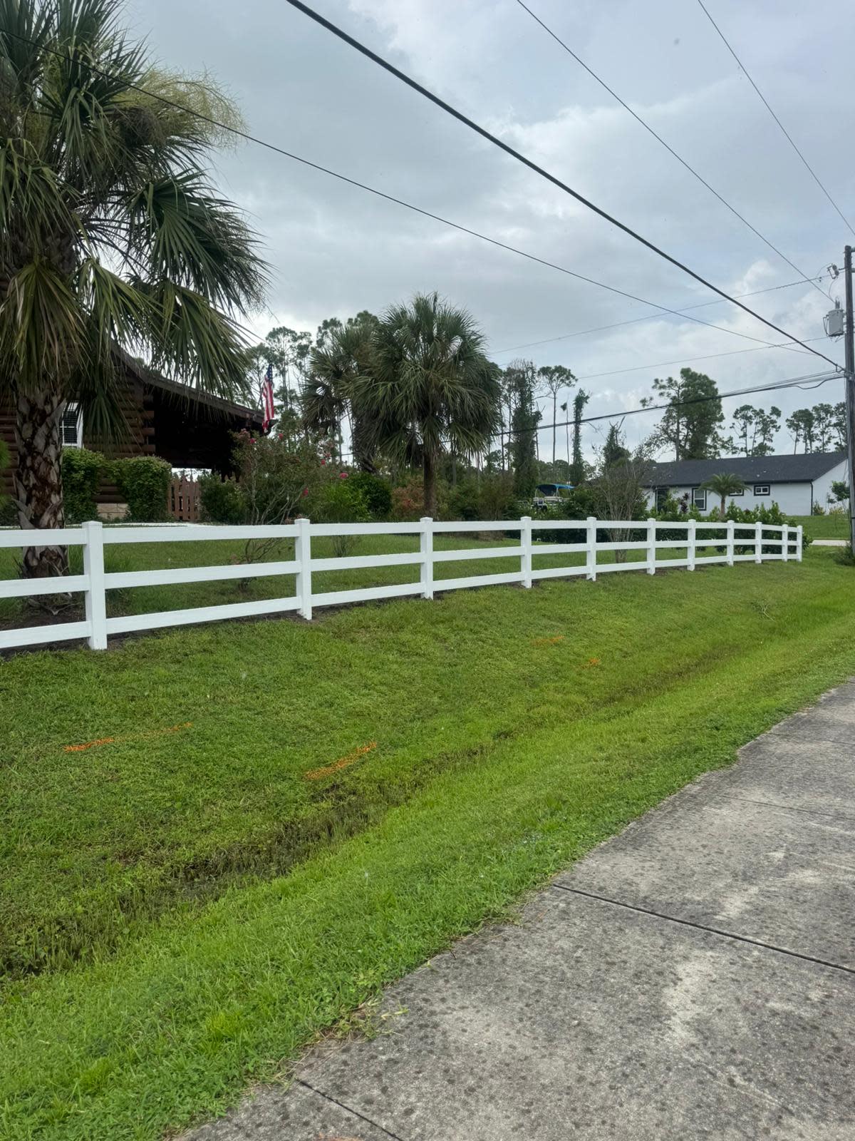 Ranch Rail Vinyl Fence