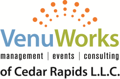 VenuWorks of Cedar Rapids logo