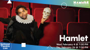 National Theatre Live: Hamlet on Wednesday, February 4 and Thursday, February 26 at 7:00 PM at the Hammer Theatre Center.