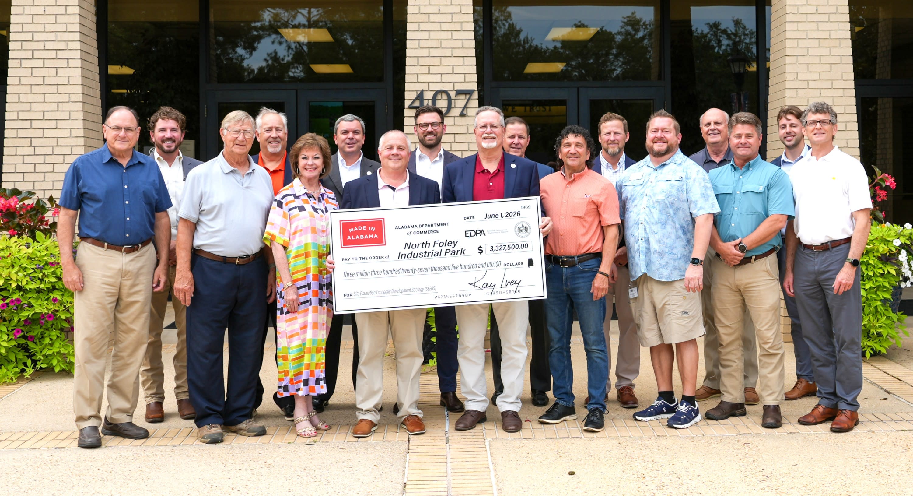 Foley receives funding for industrial development property - South ...