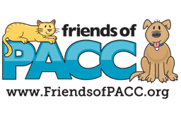 Logo and Website URL for Friends of PACC (Pima Animal Care Center) www.friendsofpacc.org