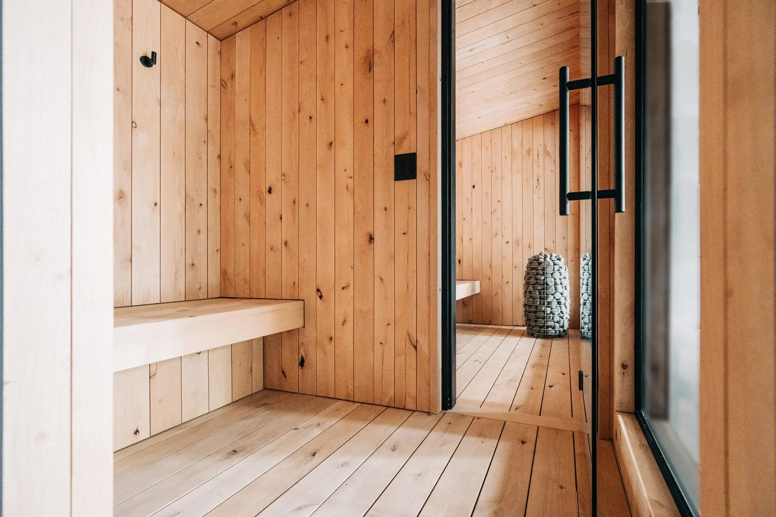 Värma Sauna Co Alder Interior