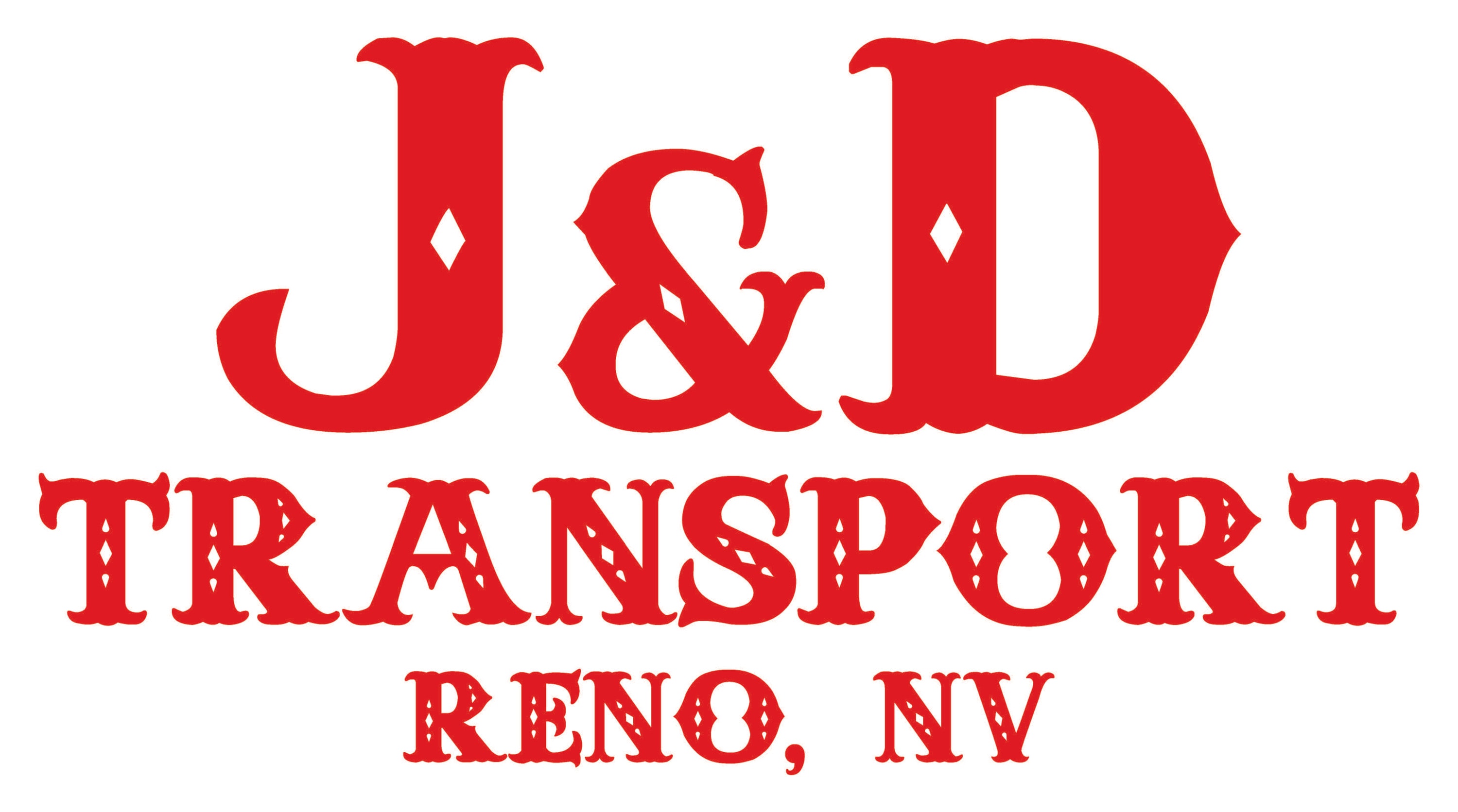 J&D Transport Reno, NV in red text