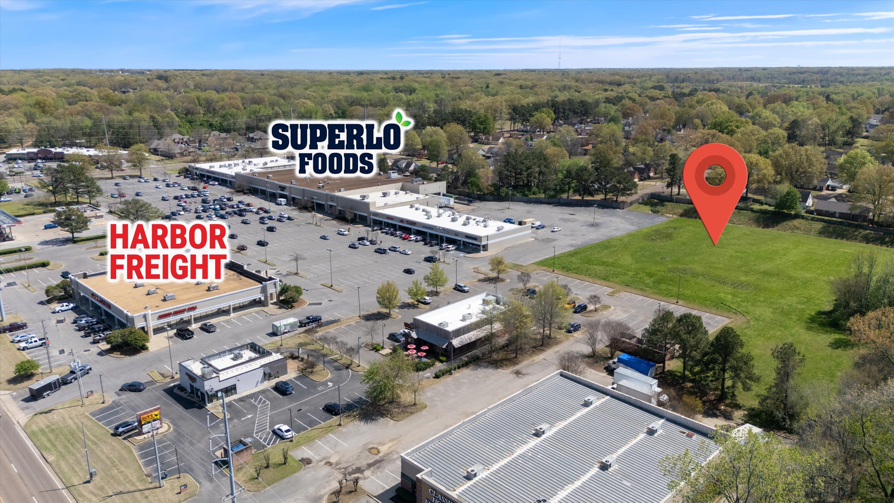 3.8 Acre Commercial Lot at 755 E Goodman Rd