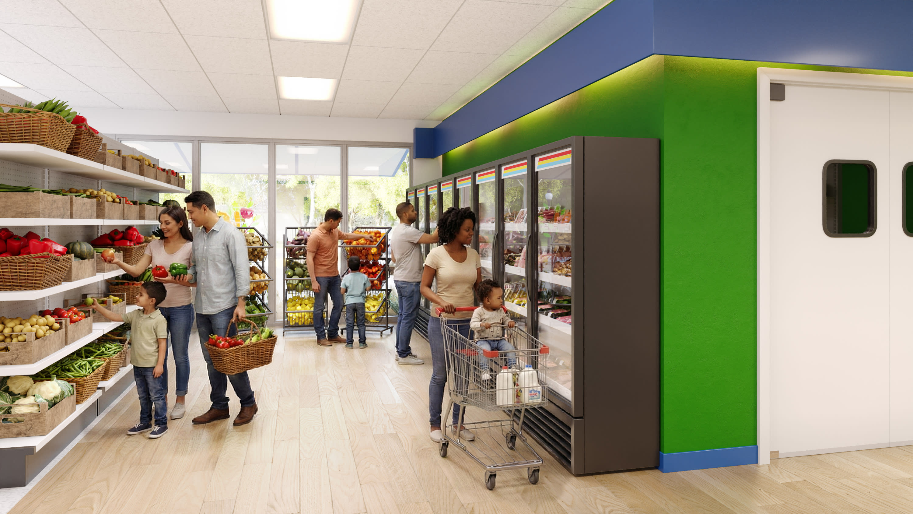 Margie's Market by All Faiths Food Bank