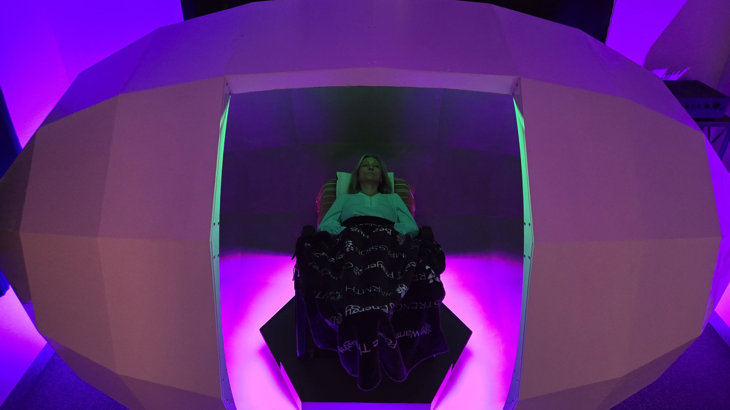 Experience the Harmonic Egg Sound and Light Therapy