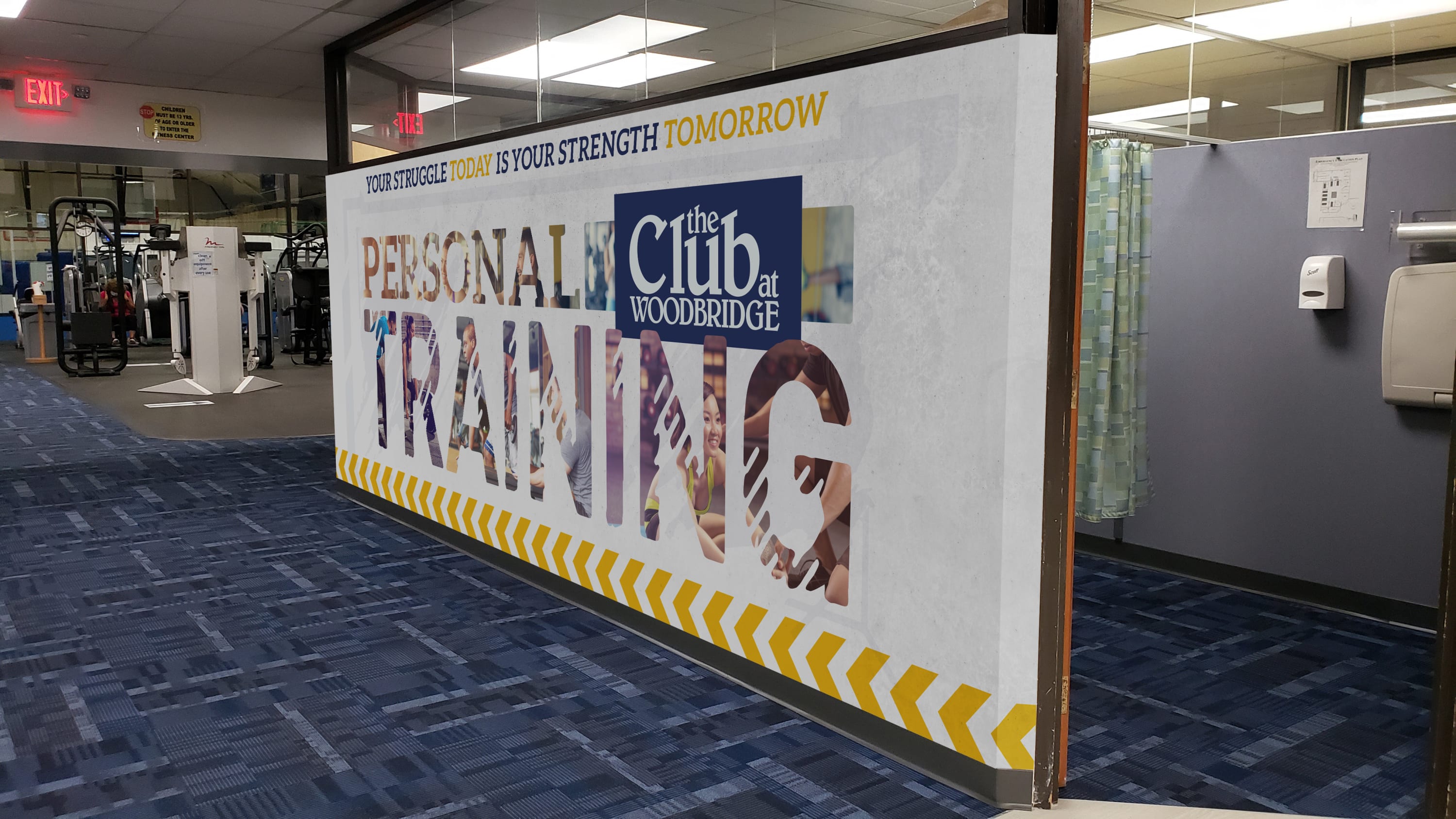 The Club at Woodbridge Wall Mural