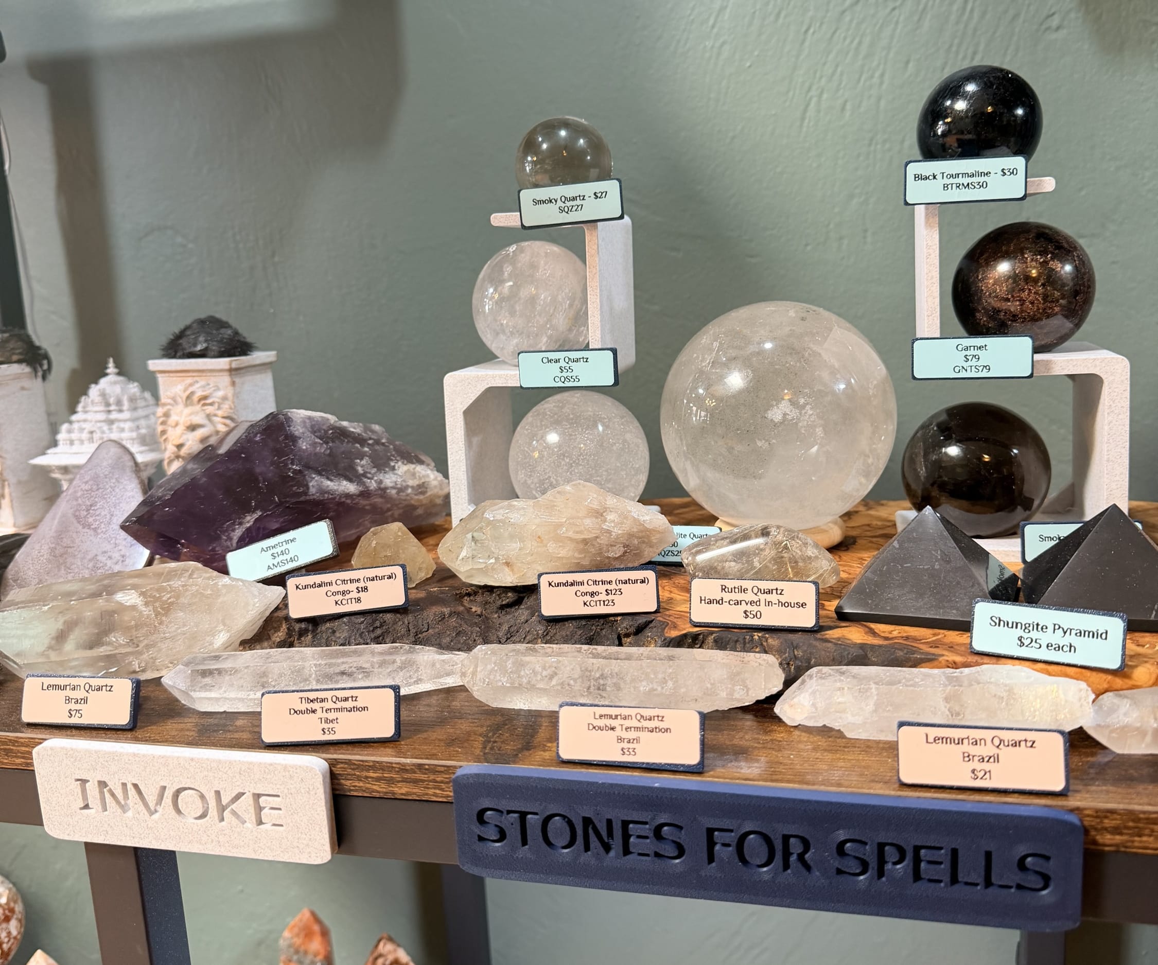 Vikata Lapidary and Magick Stones for Spells