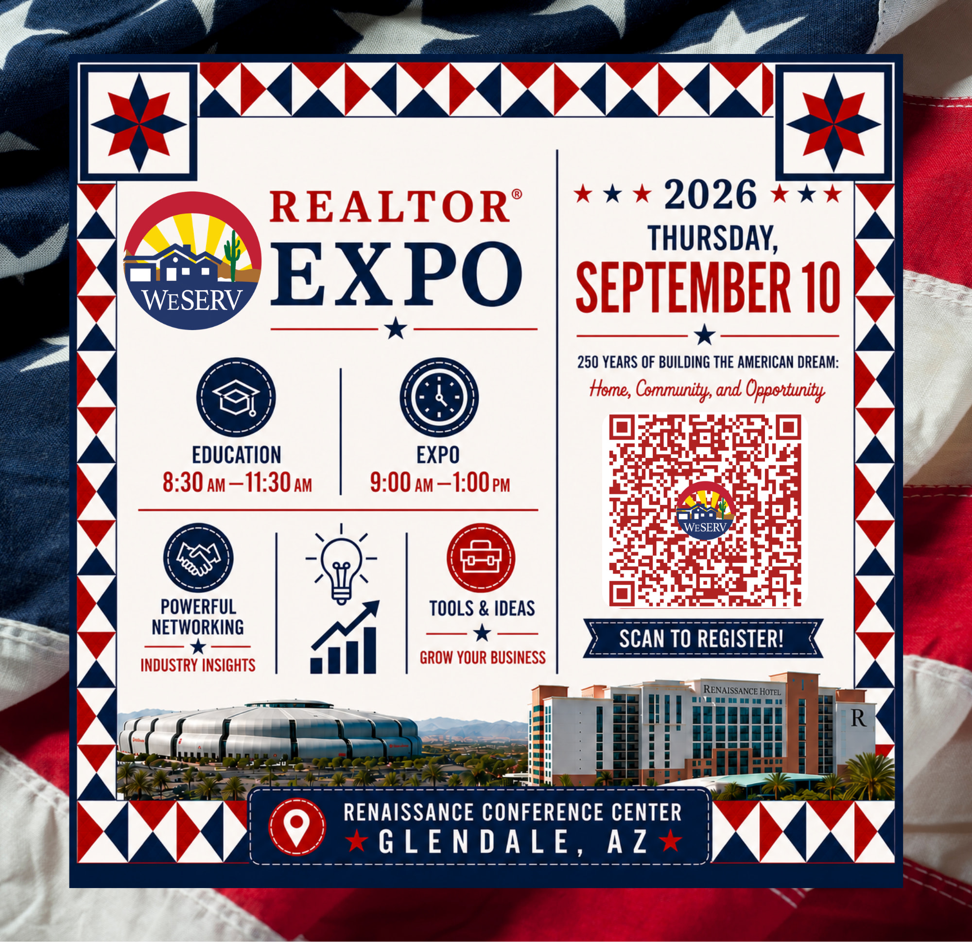 WeSERv REALTOR Expo, Thursday, September 10, 2026