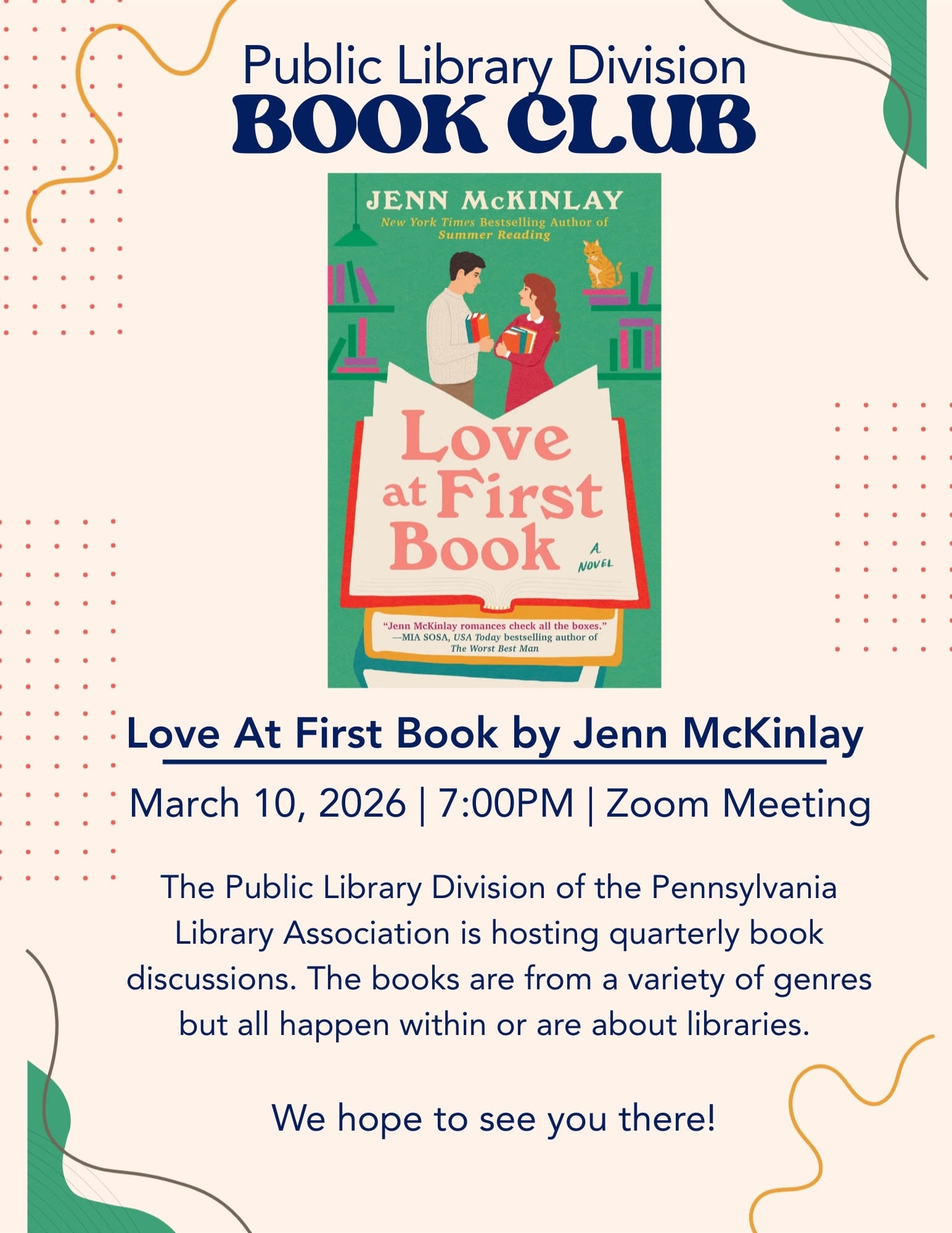 Public Library Division Book Club