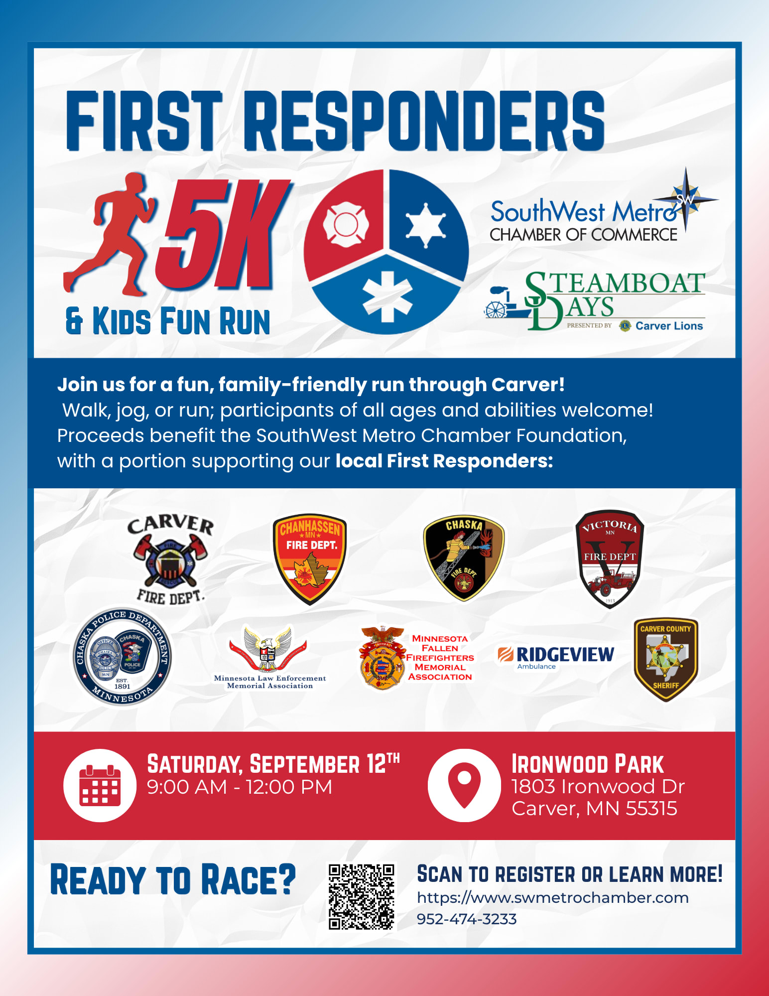First Responders 5K Graphic