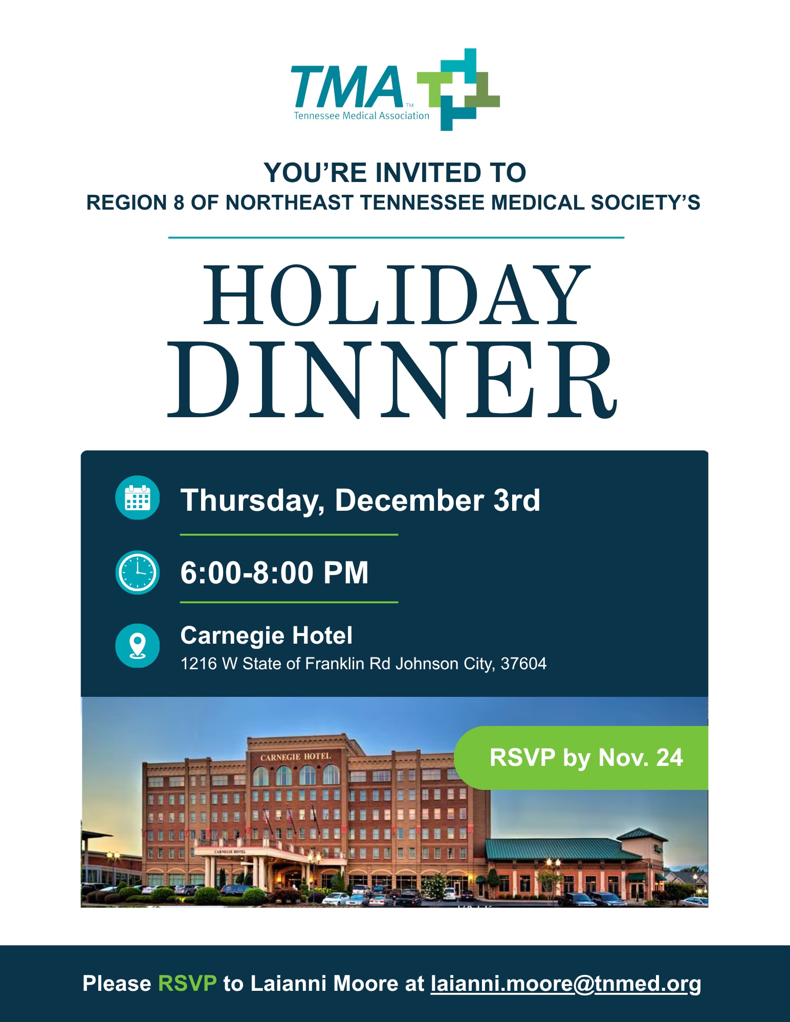 Holiday Dinner Invite