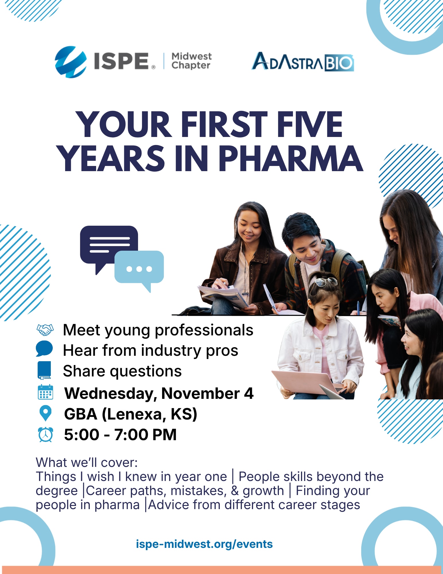 First 5 in Pharma Presented by ISPE and AdAstra