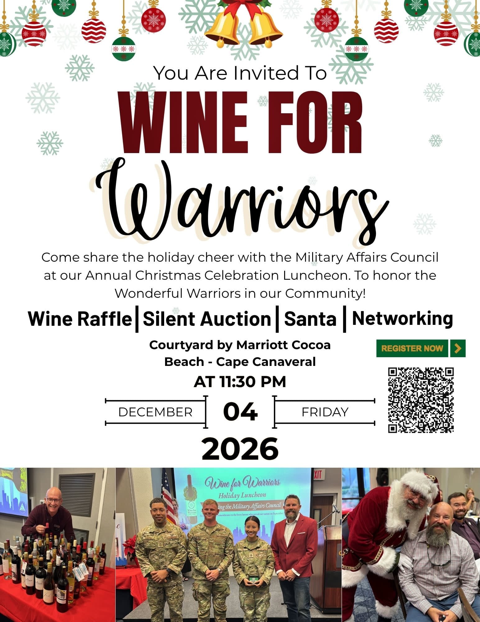 Wine for Warrior Flyer